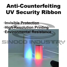 Fälschungssicheres UV-Sicherheitsband