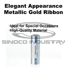 Elegantes Aussehen Metallic Gold Band